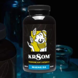 KR8OM™ Kratom Raw Capsules Maeng Da Whole Earth Gifts