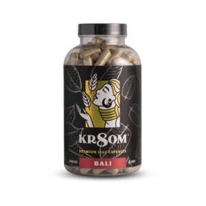 KR8OM™ Red Bali Kratom Capsules