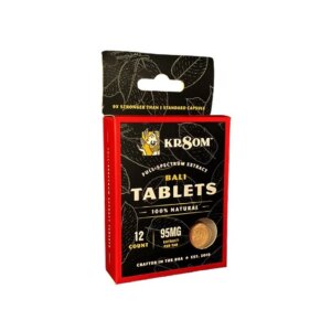 KR8OM™ Red Bali Kratom Extract Tablets