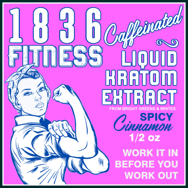 1836 Fitness Cinnamon Label
