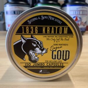 1836 Kratom Gold 150 Caps
