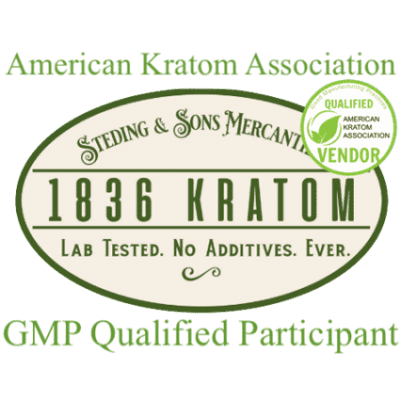 1836 Kratom with American Kratom Association Stamp 1836 Kratom with American Kratom Association Stamp