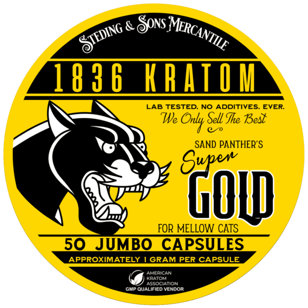 1836 Kratom Sand Panther's Super Gold