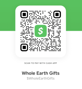 Whole Earth Gifts CashApp