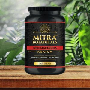 Mitra Botanicals 250 gram Red Maeng Da Powder at Whole Earth Gifts