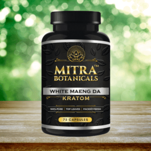 Mitra Botanicals White Maeng Da 75 Capsules at Whole Earth Gifts