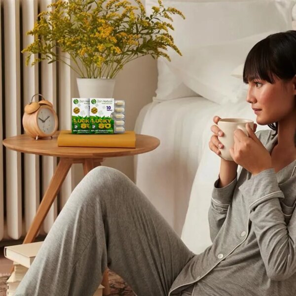 Zion Herbals Lucky 80 Kratom Extract Tablets 10 pack - Best For daytime