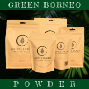 Green Borneo Whole Earth Kratom Powder
