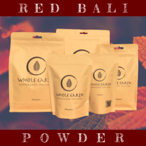 Red Bali Whole Earth Kratom Powder