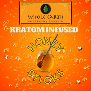Kratom Honey Sticks at Whole Earth Gifts Front