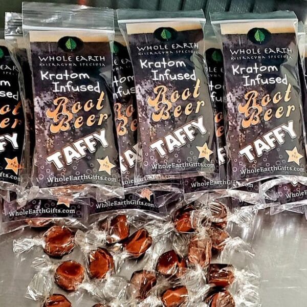 Whole Earth Kratom Infused Root Beer Taffy