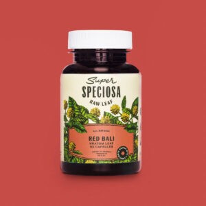 Super Speciosa Red Bali Kratom Capsules at Whole Earth Gifts