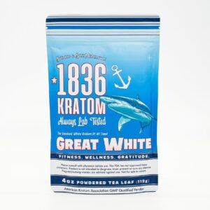 1836 Kratom 4oz Great White Kratom Powder