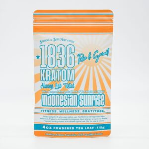 1836 Kratom 4oz Indonesian Sunrise Kratom Powder