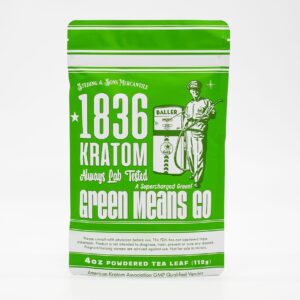 1836 Kratom 4oz Green Means Go Kratom Powder
