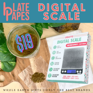 Blate Papes Oblate Digital Kratom Pocket Scale WholeEarthGifts.com