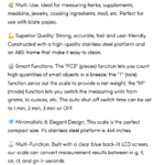 Digital Pocket Kratom Scale Whole Earth Gifts 4