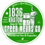 1836 Kratom Green Means Go Capsules at Whole Earth Gifts