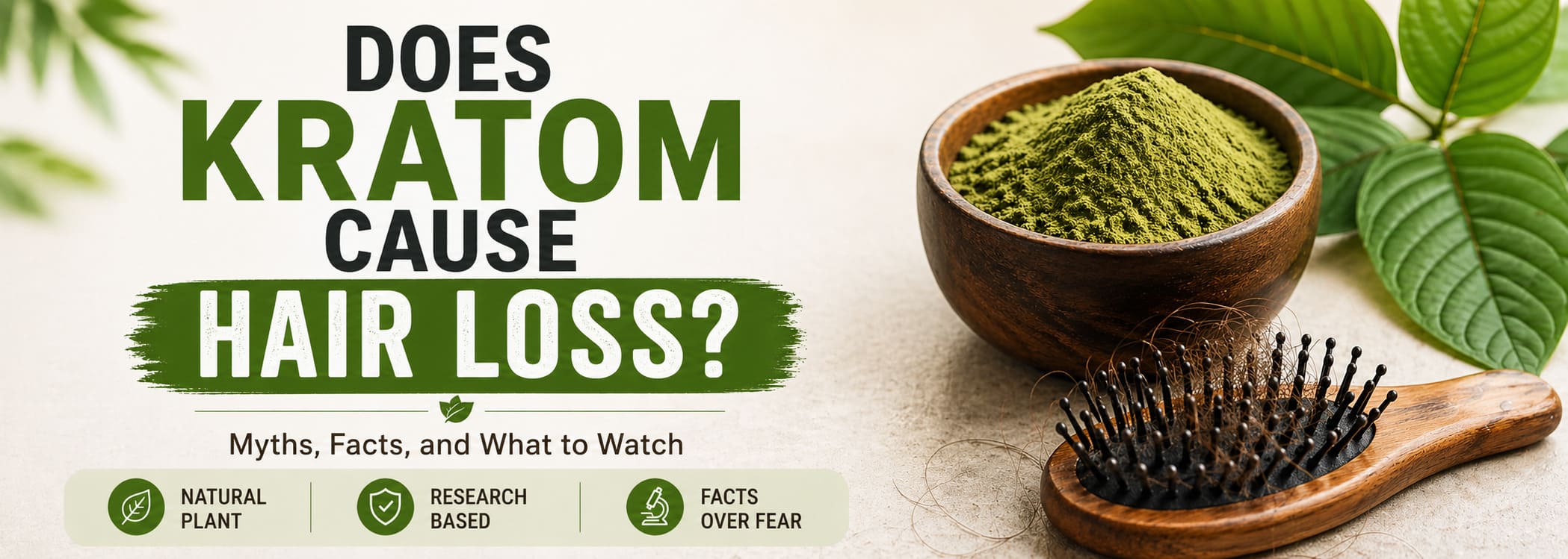 CAN KRATOM CAUSE HAIR LOSS