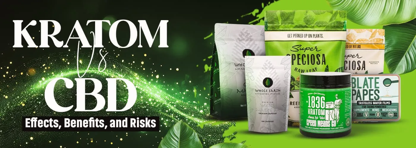 Kratom vs CBD