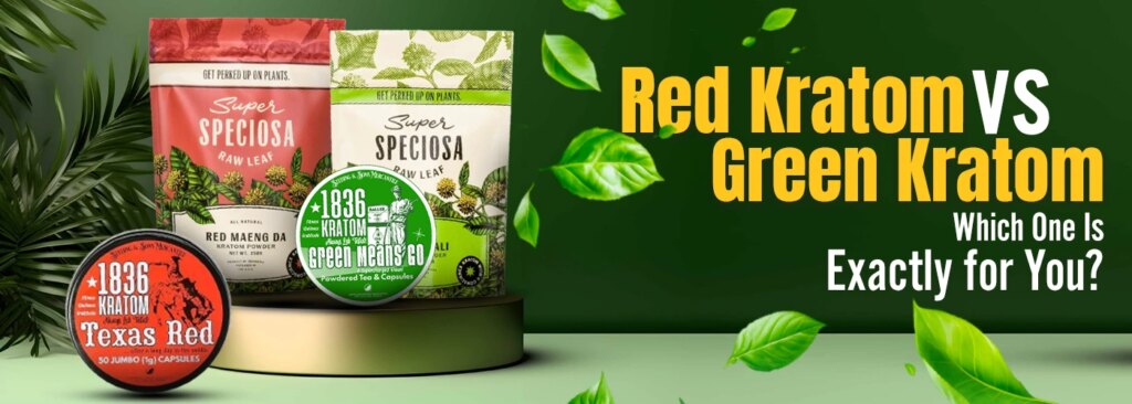 red vs green kratom