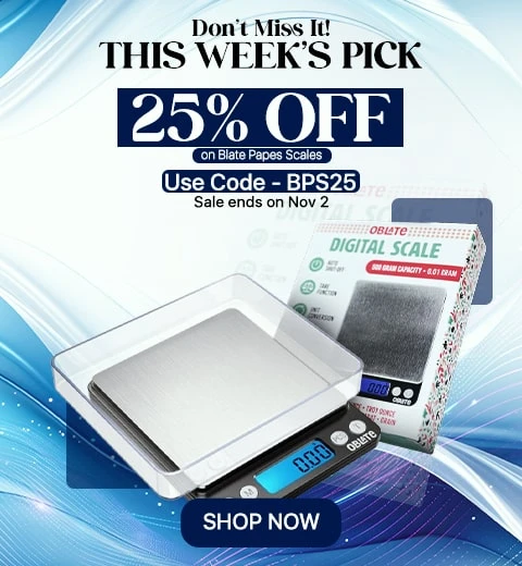 25% OFF on Blate Papes Scales - mobile banner