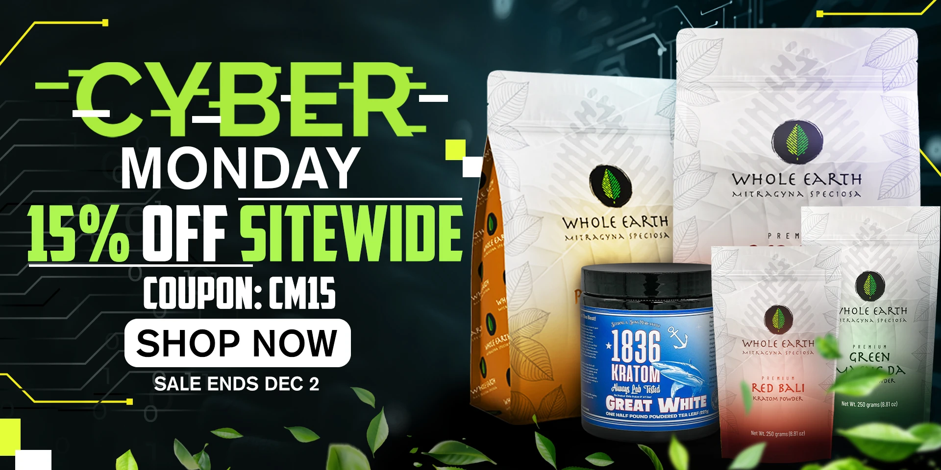 Cyber Monday Home page Banner