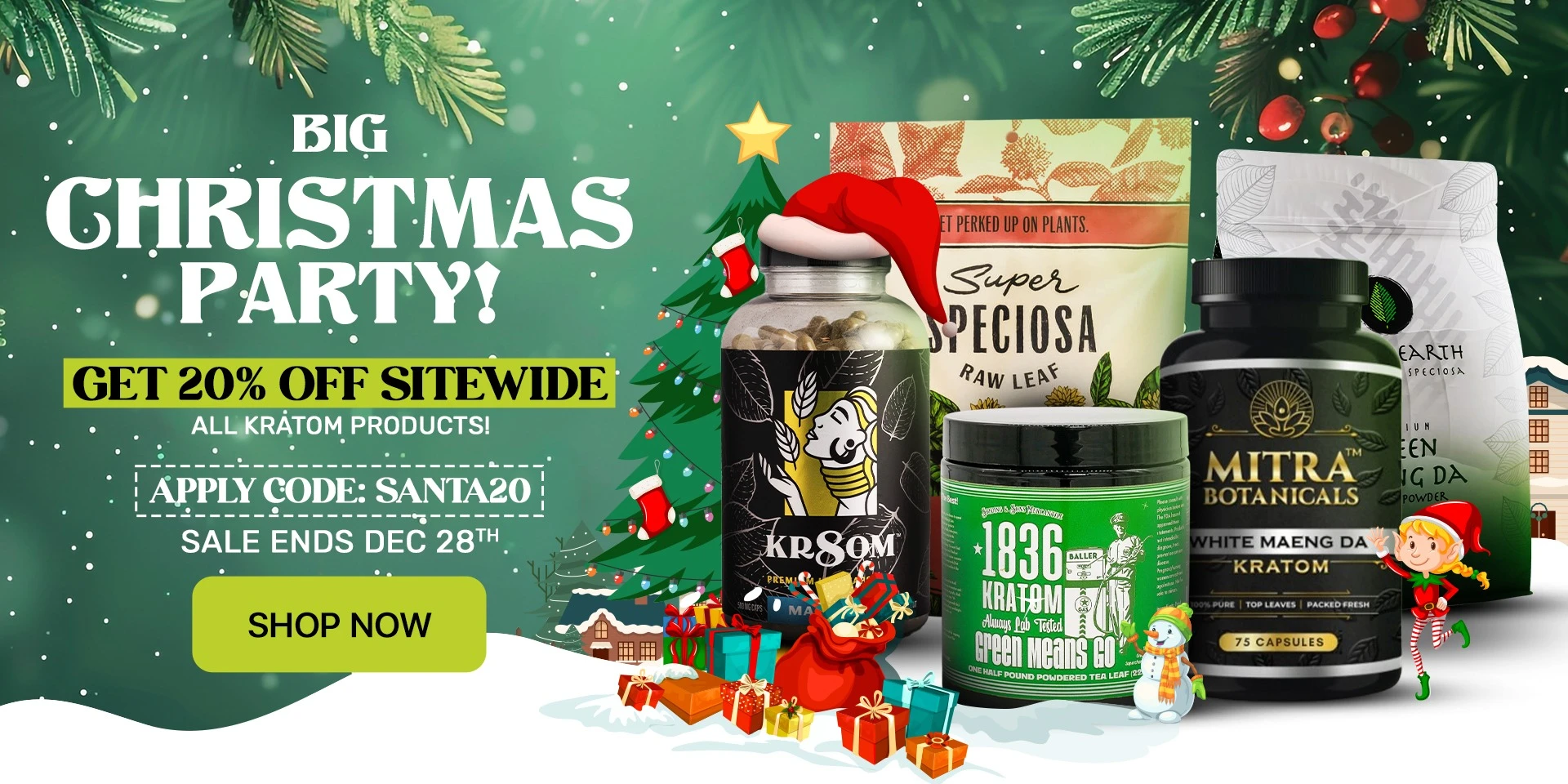 Christmas eve banner