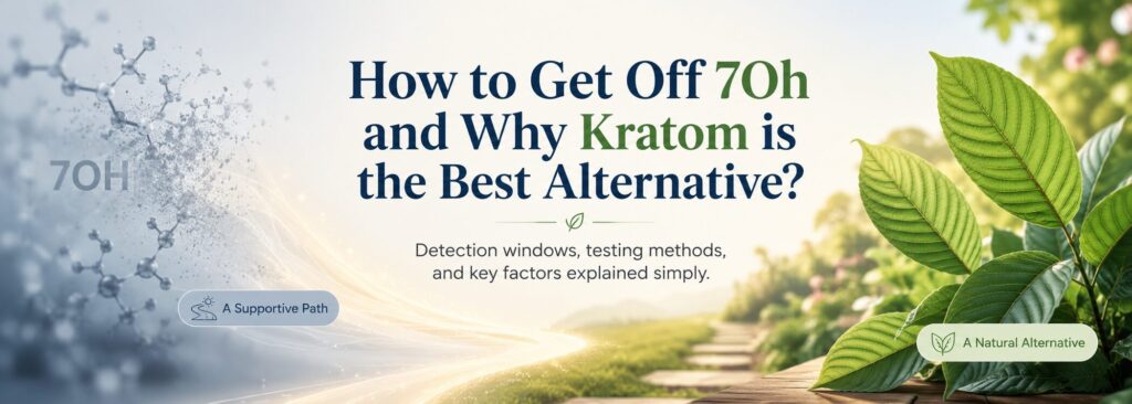 How to Get Off 7Oh and Why Kratom is the Best Alternative?